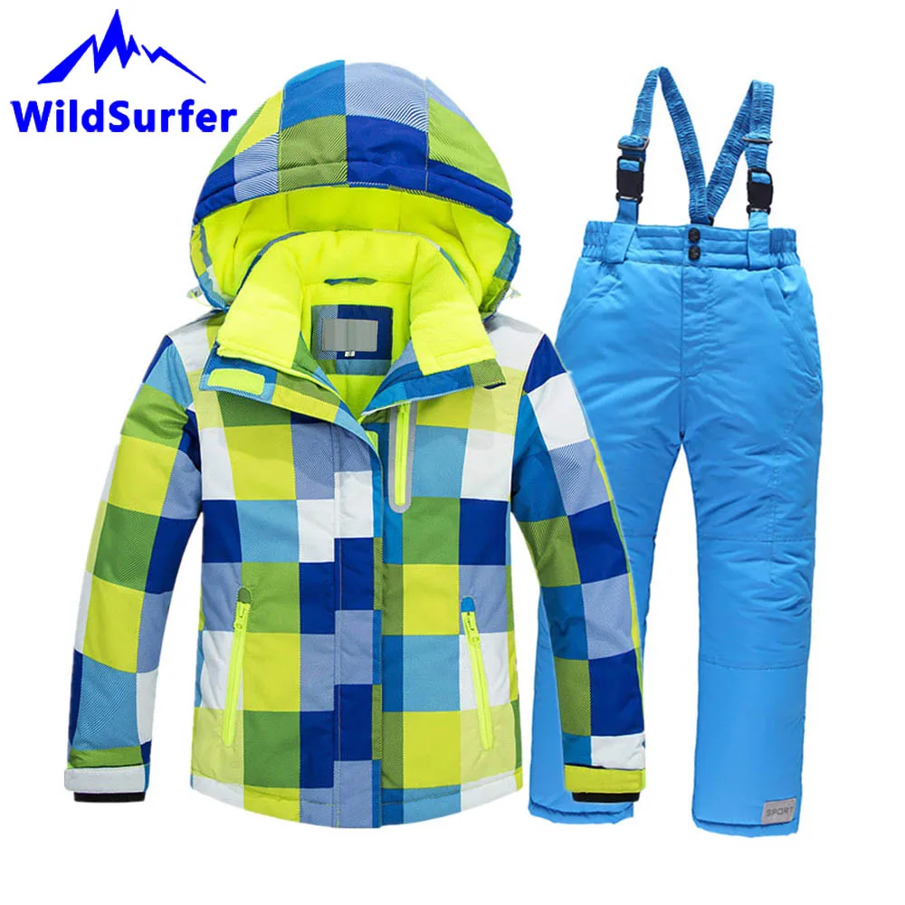 Children Skiing Jacket Snowboard Suits winter jacket ski jacket kids snow suit