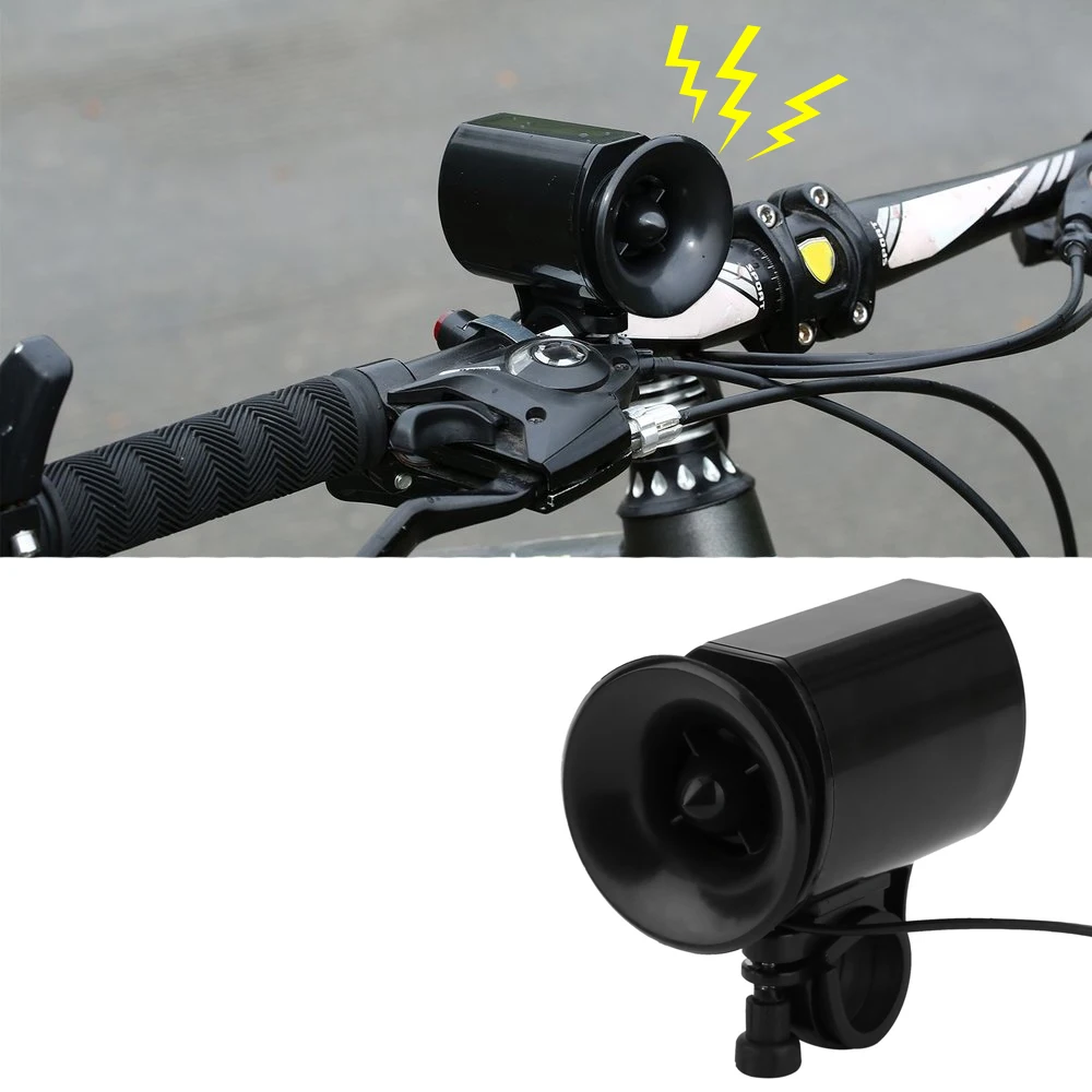 

2018 Hot 6 Sounds Electronic Bicycle Bell Loud Alarm Bike Siren Ultra-loud Bike Horn Drop Shipping