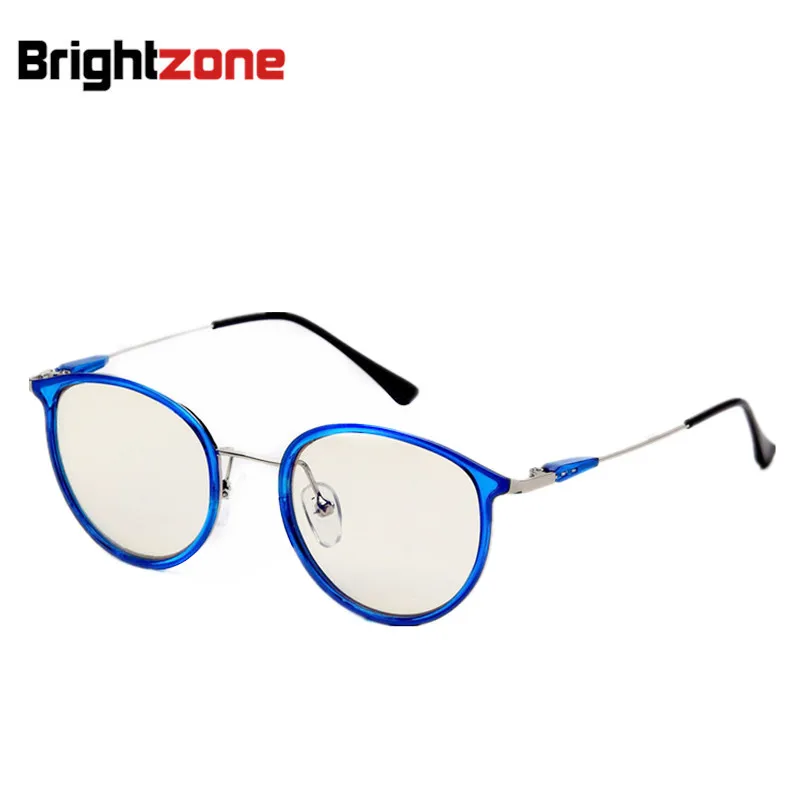 Brightzone анти-Синие лучи уменьшают цифровой светильник для глаз желтый Крытый Компьютер очки игровой сон лучше Ocluos очки - Цвет оправы: Blue A03