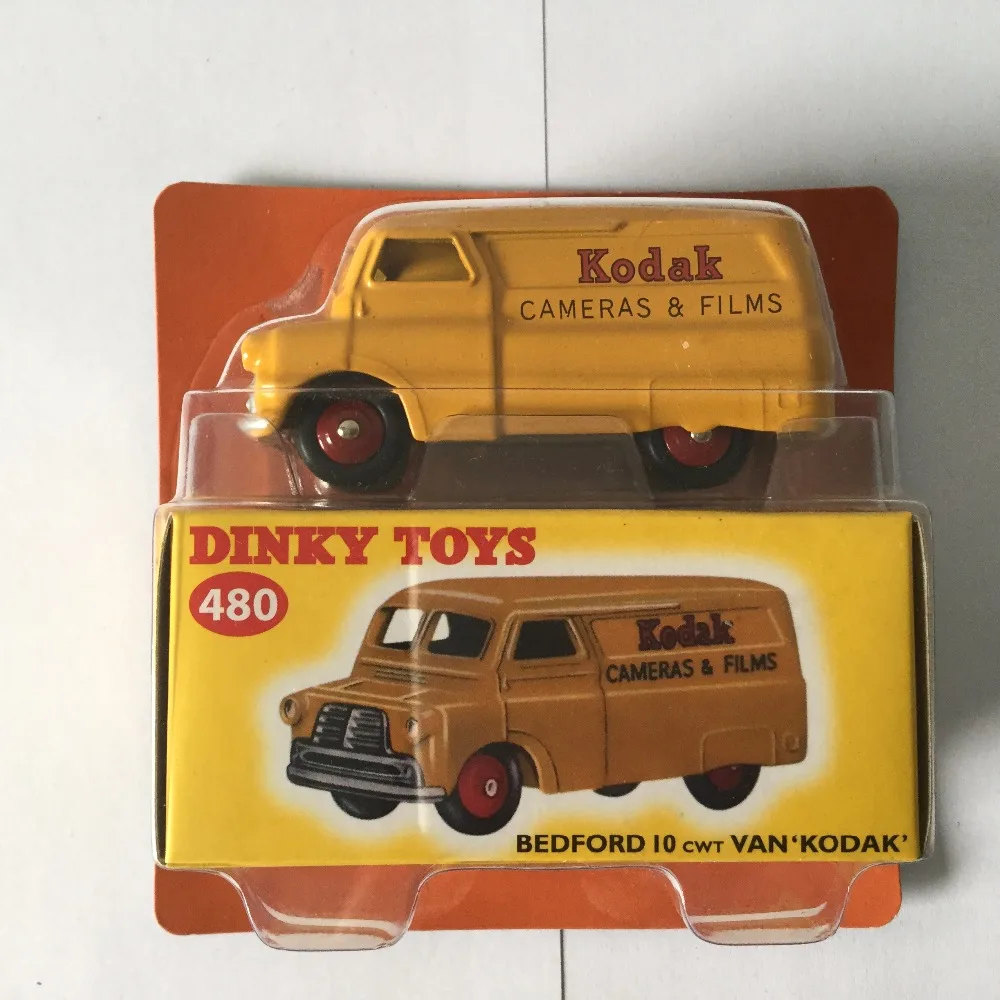 Revista De Colección Clásica Dinky Toys parte # 2 Kodak Bedford 10 Cwt Van 