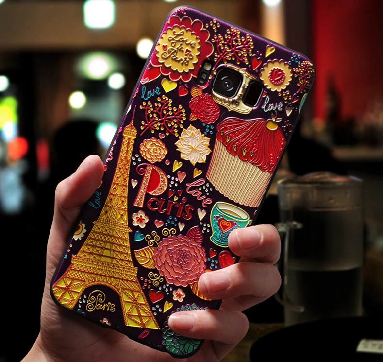 

Relief Case For Samsung Galaxy A70 S8 S9 S10 Plus J4 J6 A7 A9 A6 Plus 2018 A3 2016 A5 J7 Prime J3 2017 Note 9 S7 Edge M30 Cover