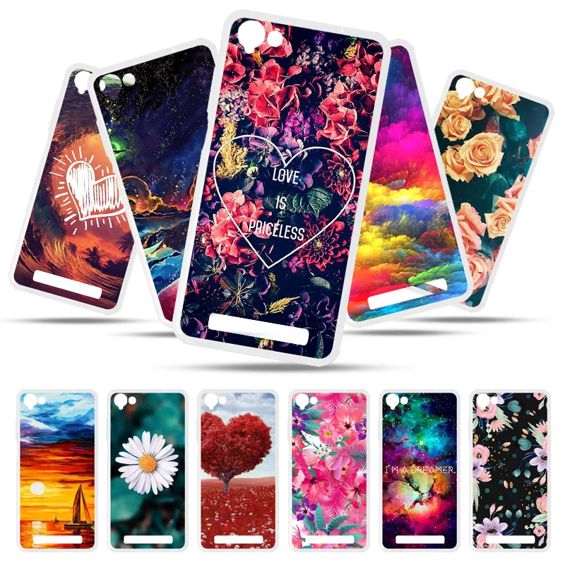 

Bolomboy Painted Case For Micromax Q4251 Case Silicone Soft TPU For Micromax Q 4251 Cover Cute Unicorn Flamingo Cases 5.0inch