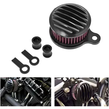 

3 Colors Cafe Racer Motorcycle Air Filter CNC Intake Air Cleaner System Kit Fit For Harley Sportster XL 883 XL1200 1991-2016