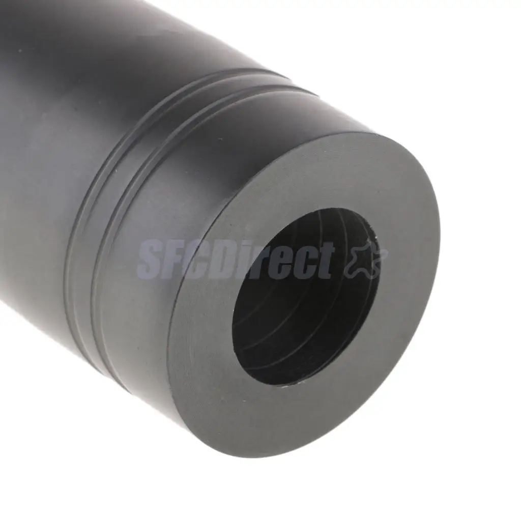 1 Pcs 60mm Metal DIY Durable Sturdy Fishing Jigging Rod Gimbal Butt Cap Rear Cap Cover for Fishing Rod Accessories Black