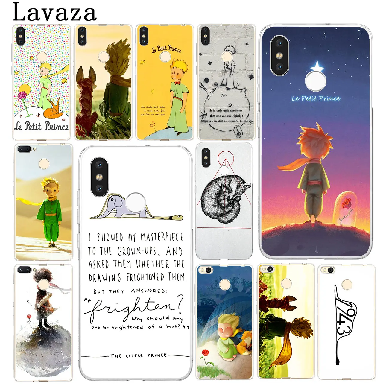 Чехол для телефона Lavaza The little prince Rose fox Xiaomi 9 9T A3 PRO CC9 CC9E 8 A2 Lite SE A1 pocophone f1 6 6X 5S 5X MAX