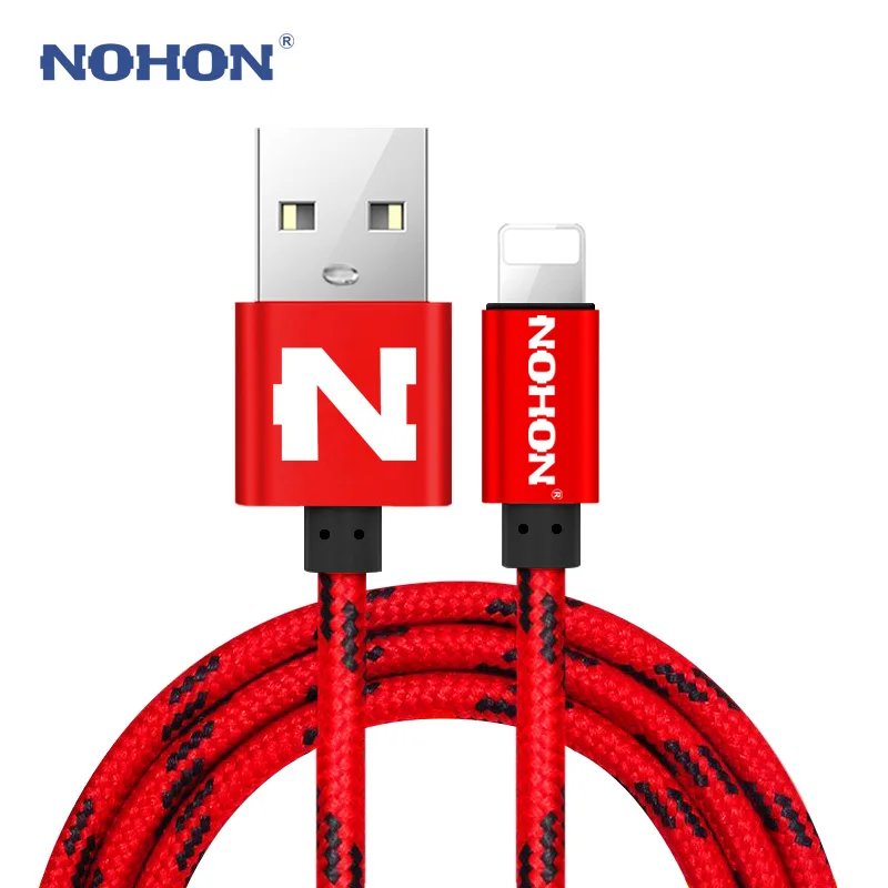 

NOHON For iPhone USB Cable 8Pin Fast Charging Cable For Apple iPhone 8 7 6 6S 5 5S iOS 10 9 Mobile Phone Charger USB Cables Wire