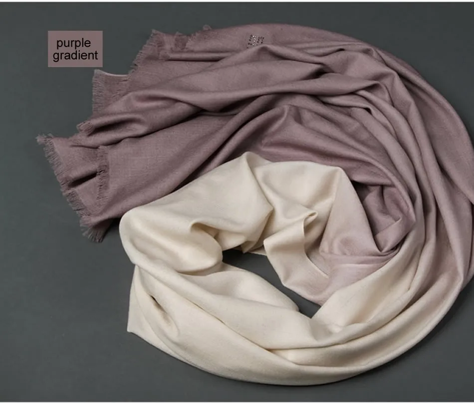 Контрастные цвета 200S женские шарфы высокого качества Модный зимний шарф шаль большого размера новинка