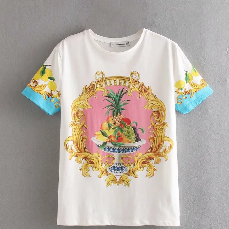 

New arrival BB40-9375 European and American fashion T-shirts