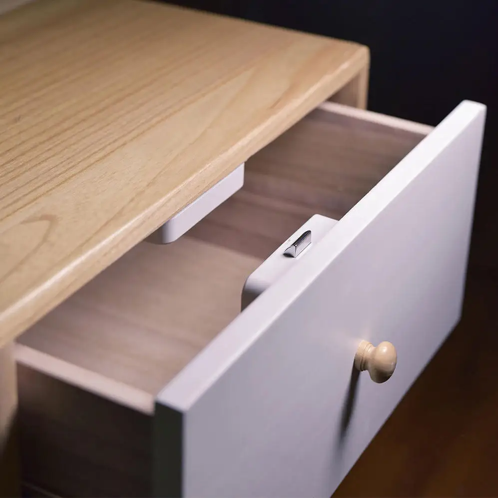  Xiaomi MIjia YEELOCK Smart Drawer Cabinet Lock Keyless Bluetooth APP Unlock Anti-Theft Child Safety - 32987643270