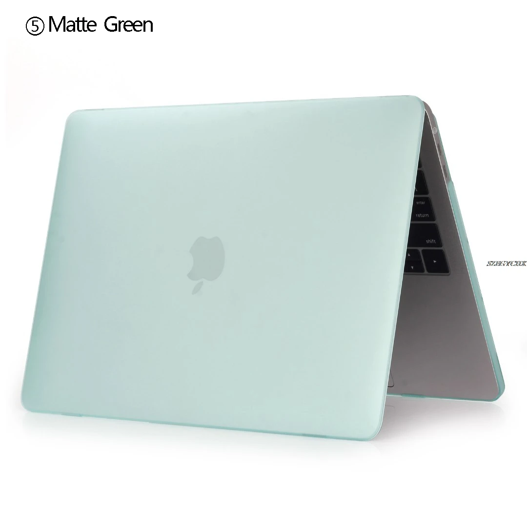 Чехол для ноутбука Apple MacBook new Air 13 A1932 Pro retina 11 12 15 для mac book New Pro 13 15 с новой сенсорной панелью+ чехол для клавиатуры