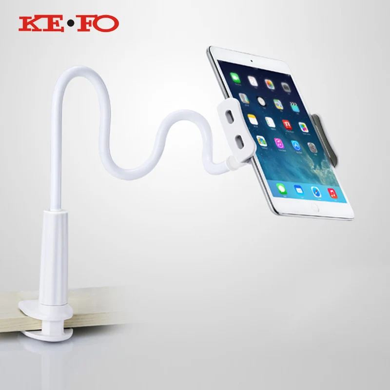 

KeFo Flexible Desktop Phone Tablet Stand Holder For iPad Mini Air2 For Iphone 3.5-10 inch Lazy Bed Tablet PC Stands Mount