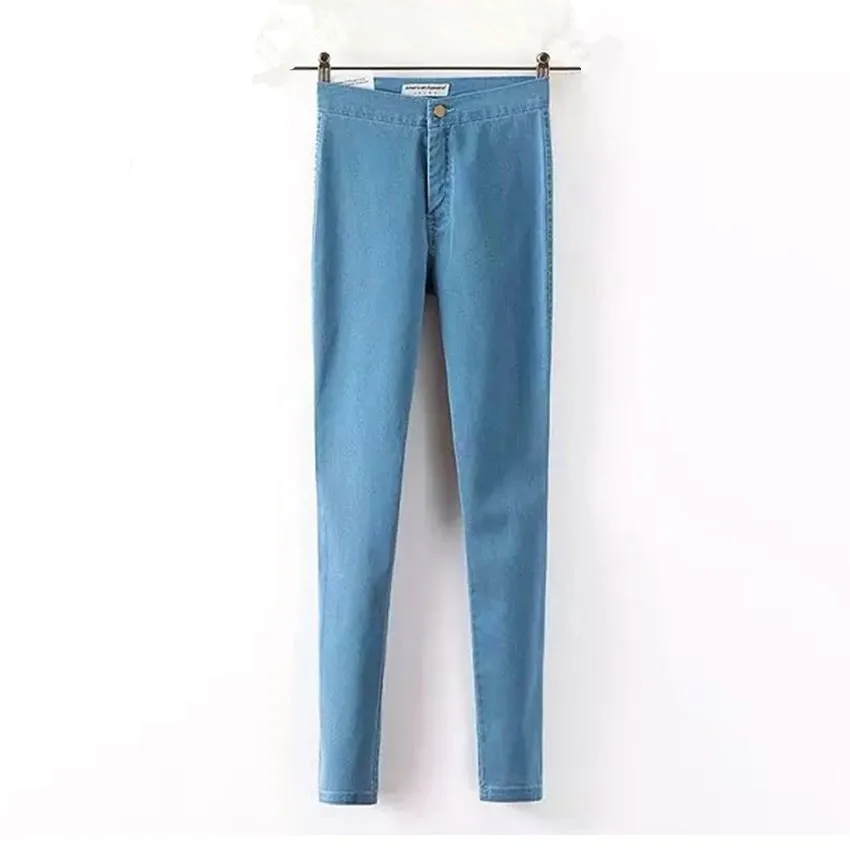 

2017 New Arrival Women Jeans Fashionable Pencil Jeans High Waist Three Colors XS-XL With Free Shipping