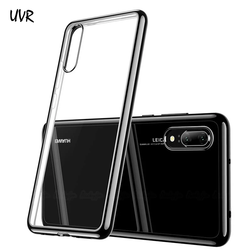 

UVR Super Thin Plating TPU Case Cover For Huawei P20 Pro P20 Lite Back Case P20Pro P20Lite Full Protection Silicon Soft Case