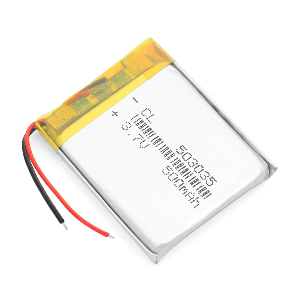 1/2/4 шт. 503035 3,7 v 500mah литий-полимерная батарея 3 7 Вольт ли бо ионным lipo аккумуляторные батареи для dvd gps навигации