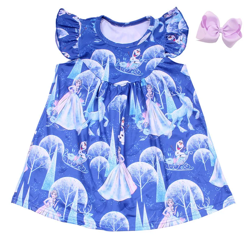silk frock design for baby