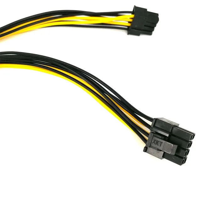 Cheap Computer Cables & Connectors 25cm PCI-e 8pin to Dual 8Pin / PCIe 8pin-2x(6+2pin) Graphics Video Card Power Cable Cheap Computer Cables & Connectors 25cm PCI-e 8pin to Dual 8Pin / PCIe 8pin-2x(6+2pin) Graphics Video Card Power Cable