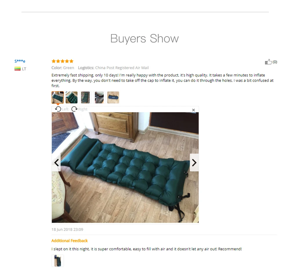 KingCamp-Mat-Self-Inflating-200cm-Camping-Pad-Sleeping-Mattress-with-Pillow-Inflatable-Bed-for-Outdoor-Camping-Hiking -8