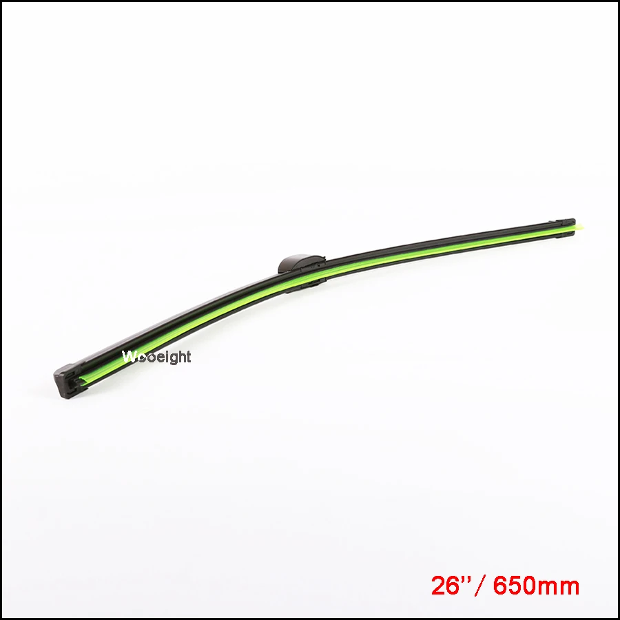 YOUEN 2Pcslot New Universal Car Frameless Wiper Blade Refill Natural Rubber Bracketless Auto Car Windshield Windscreen Wipers