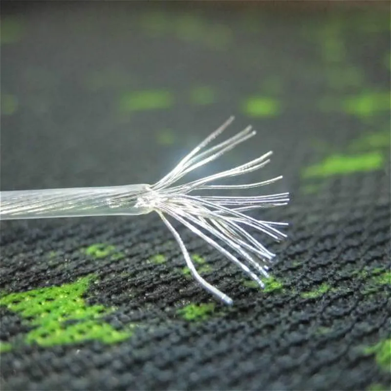 

5/10/50/100 meters Silver Plated 19AWG Teflon Wire OD 1.6mm High temperature line computer power transformation line 7 Colors