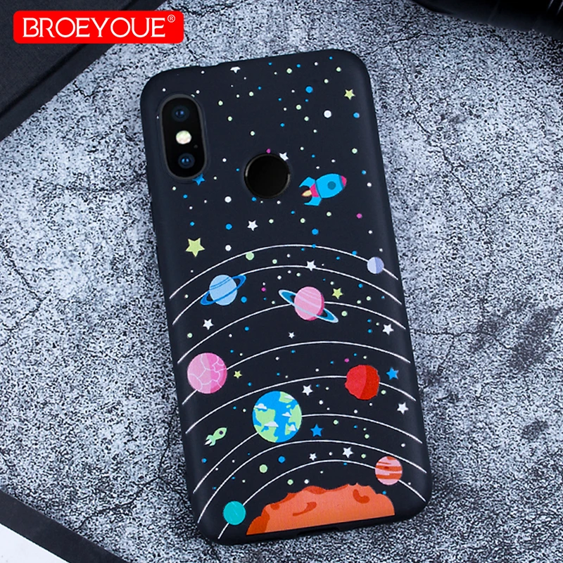 

Soft Matte Case For Xiaom Redmi 4X 4A 6 Pro 5 Plus S2 5X Note 5 Pro 4X 4 MI 8 SE A2 Lite 5X F1 Case Relief Silicone Case