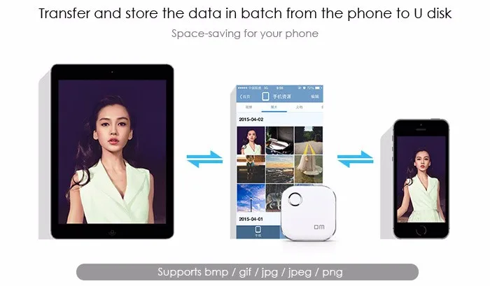 DM wifi USB флеш-накопители WFD015 32GB wifi для iPhone/Android/PC смарт-флешка карта памяти Usb