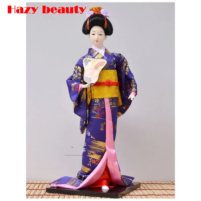 16 Inch Silk Dolls Japanese Geisha Dolls Human Shaped Dolls Home