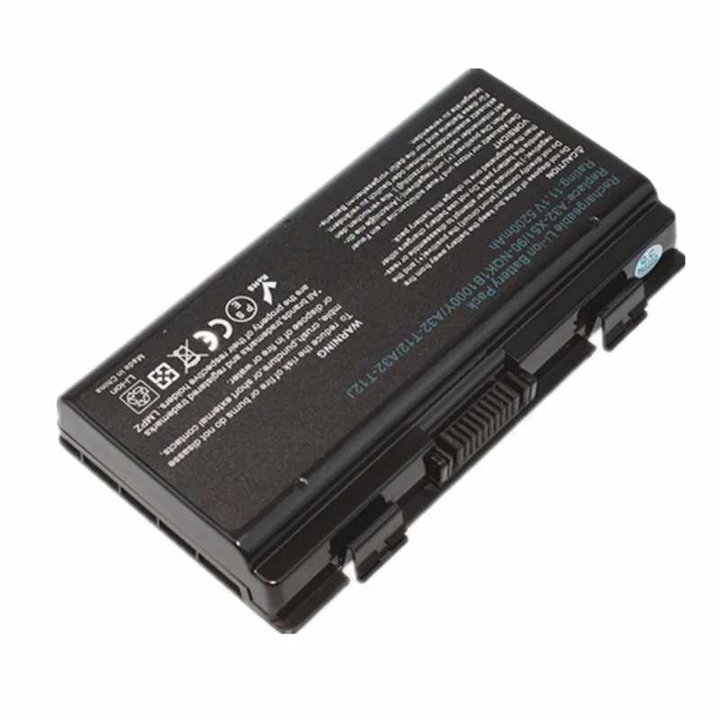 

Laptop battery For Asus T12C T12Er T12Fg T12Jg T12Ug X51H X51L X51R X51RL X58 X58C X58L X58Le A31-T12 A32-T12 A32-X51