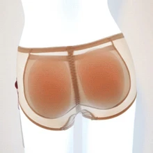Silicone padded panties seamless underwear padding panties butt enhancement underwear fake butt pads bodyshaper butt lifter
