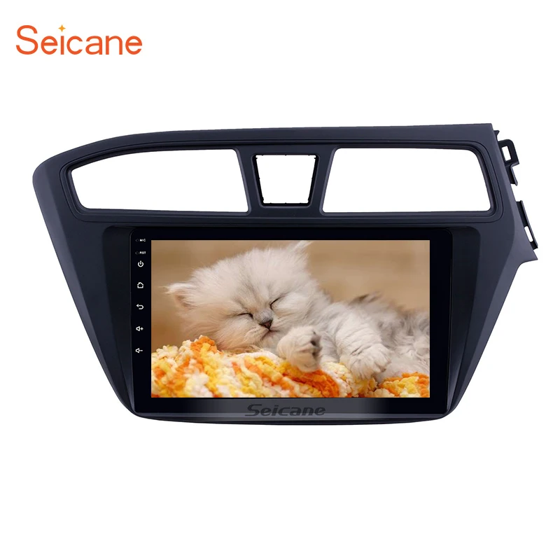 Seicane 9 дюймов Android 8 1 Автомобильный GPS мультимедийный плеер для Hyundai i20 2014 2016 2017