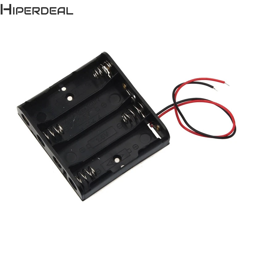 Чехол для хранения HIPERDEAL пластиковый держатель коробки с 4 слотами Recargable # Poverbank