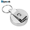 DIYWORK 60cm Key Chain Ring Clip Anti-theft Keychain Pull Keyring Retracting Extendable Metal Wire Wire rope ► Photo 1/6