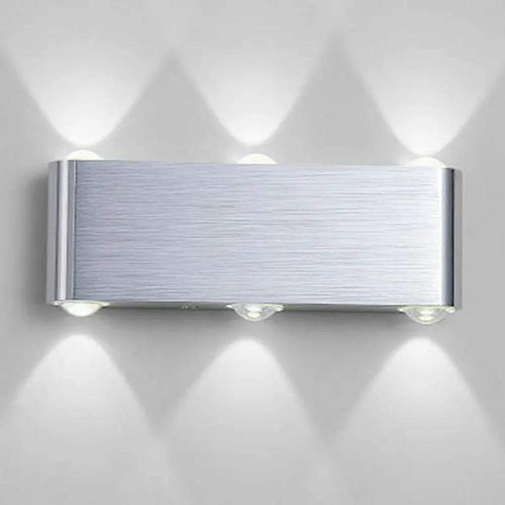AC100 240V 6*1W modern led wall lamps, living room hallway bedroom