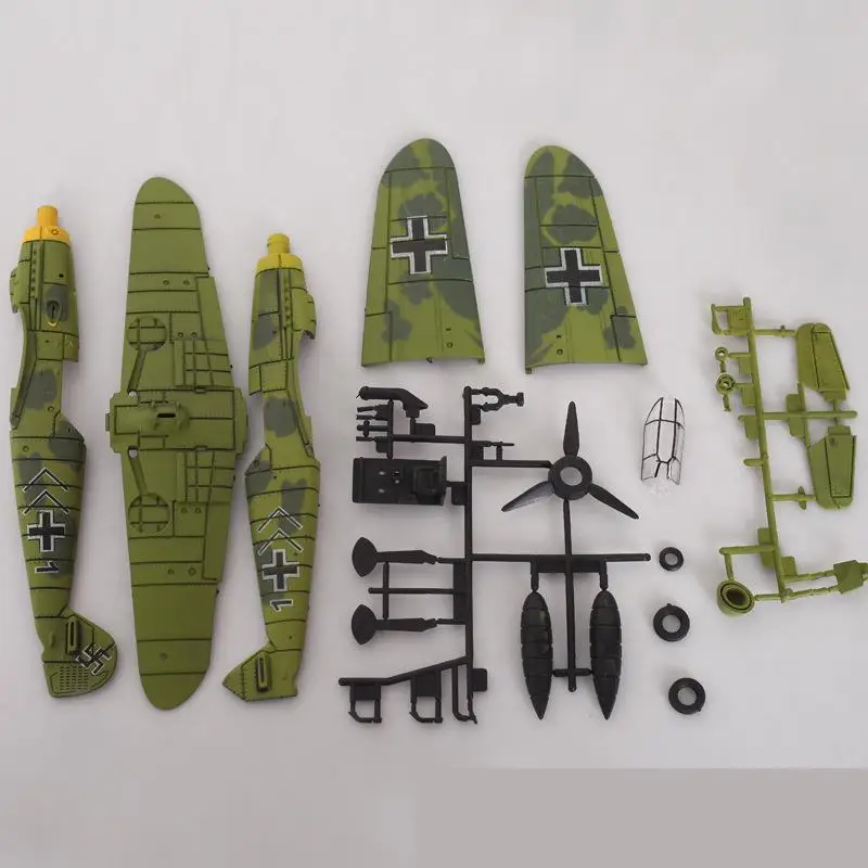 6 шт./компл. модель сборки самолета мировая война 3d головоломка Германия сцена