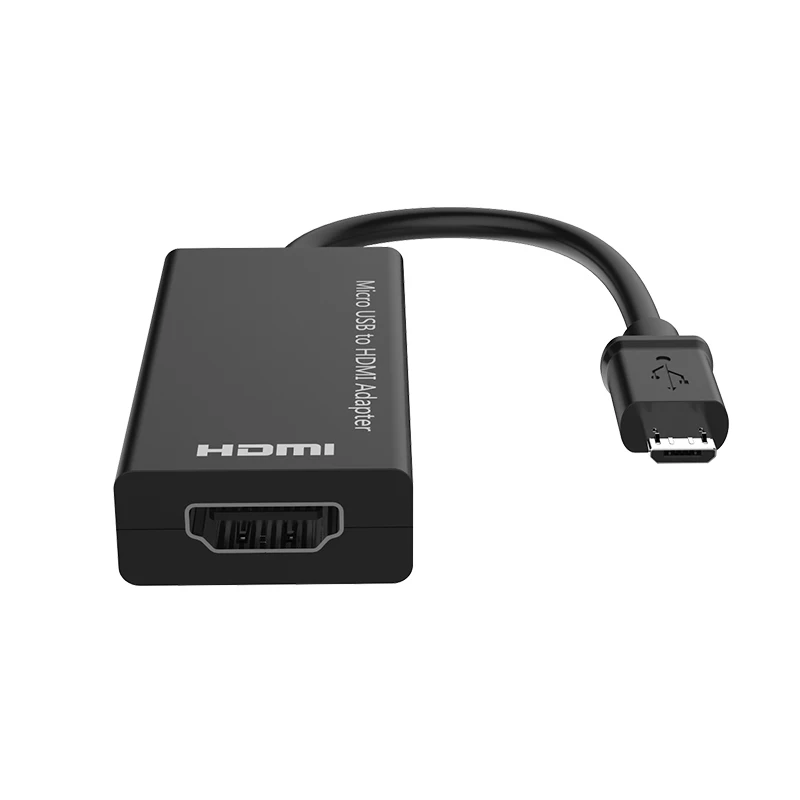Микро USB к HDMI A/V ТВ адаптер папа женскому кабелю провод конвертер 1080P для HDTV