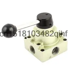 HV-04 1/2PT 4 способа 3 позиции ручной рычаг Пневматический воздушный клапан