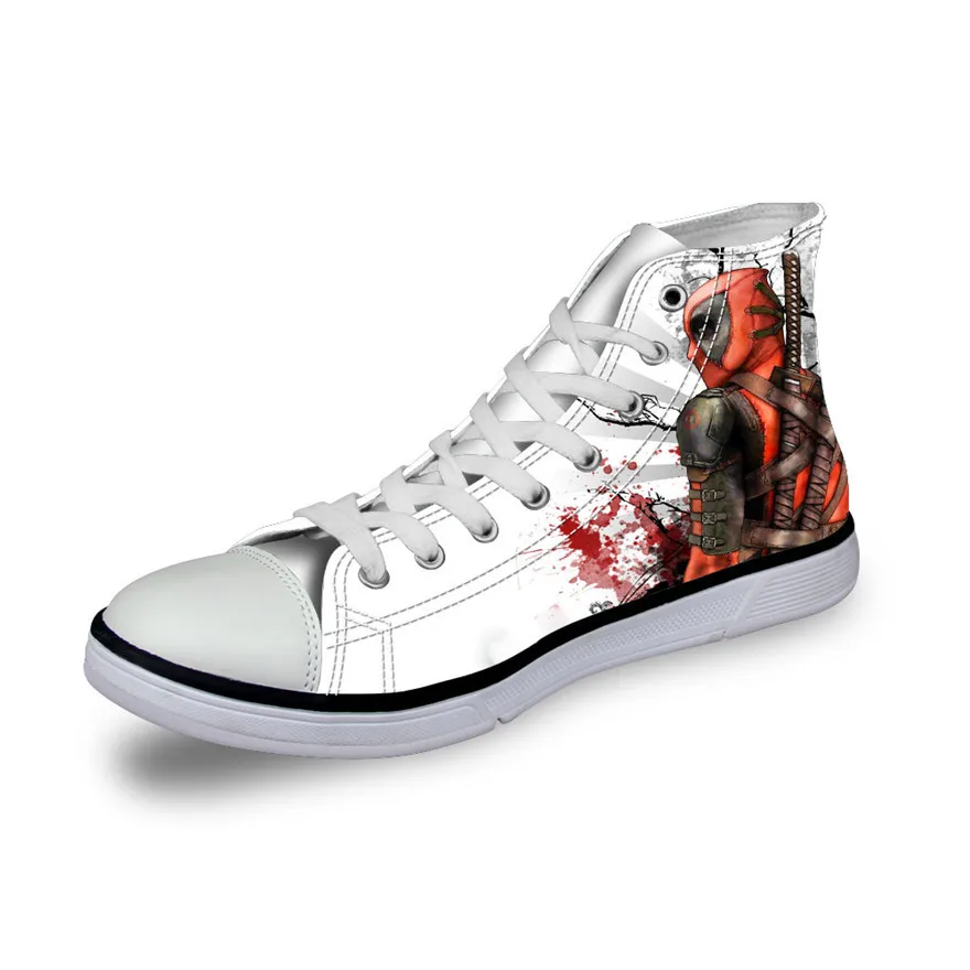 deadpool high top sneaker