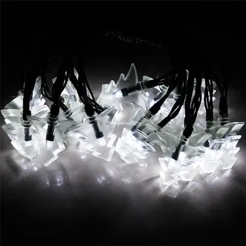 

7M 50 LED Solar Powered Christmas Tree Shape Fairy String Lights for Wedding Xmas Party Festival Outdoor Garden Waterproof Decor