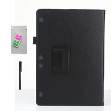 Чехол для планшета lenovo TAB 3 10 TB-X103F Tab 10 10," из искусственной кожи, откидной Чехол-подставка для lenovo Tab 2 A10-70+ Fillm+ Pen