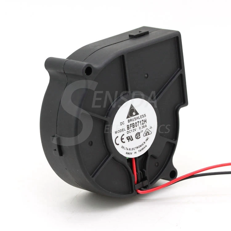 Для delta BFB0712H 7 см 7530 DC 12V 0.36A 2 контактный Вентилятор Серверный корпус ЦП Инвертор