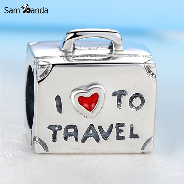 charm pandora i love to travel charm pandora i love to travel