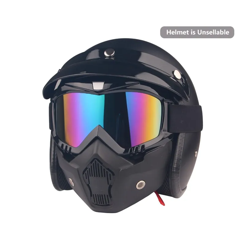 Мотоциклические очки, маска, съемный шлем, солнцезащитные очки, сменные, 3LS, комплект, защита, подкладка, ночное видение, дорожные, гоночные, УФ очки