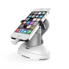 Подставка для безопасности мобильного телефона, держатель для зарядки, сигнализация, мобильный телефон, магазин, противоугонная настольная барная выставка с регулируемое захватное устройство, зажим