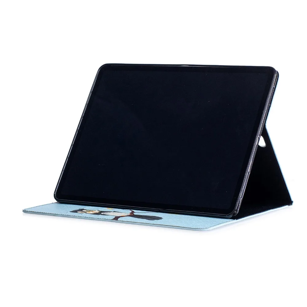 GOOYIYO 2018 Новый чехол для iPad Pro 12 9 PU кожаный с Цветной росписью книжка подставка
