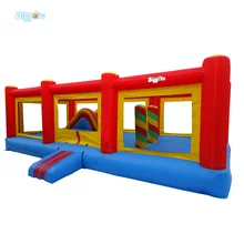 Good Quality Commercial Use Inflatable Obstacle Course Funny City for Kids