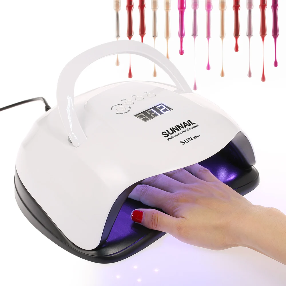 

SUNNAIL 80W UV LED Nail Lamp Professional Sunlight Nail Gel Dryer Machine Fingernails Toenails Curing Equipment Nail Art Tool