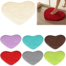 Коврик ковер для ванной и туалет 40*50 см Противоскользящий пушистый мохнатый ковер для дома, спальни, ванной напольный дверной коврик# XTN