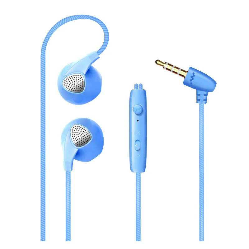 In Ear Earphones 3.5mm Jack L shade Universal Stereo Color Smart Sport