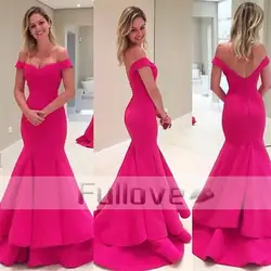 Благородный розовый Русалка вечернее платье длинное 2019 v-образный вырез многоуровневые оборки Официальные Вечерние платья платье халат De