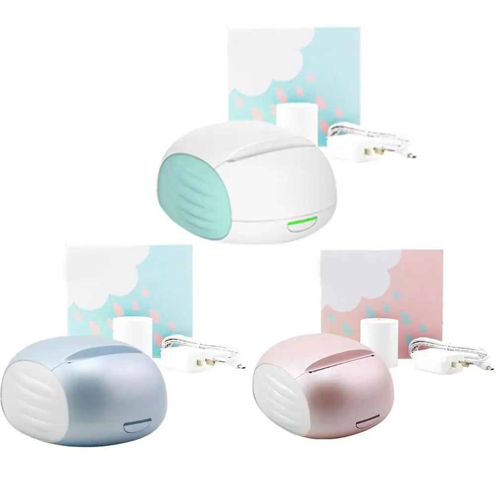 

MEMOBIRD Machine G2 Cute Pearlescent Mini Thermal Printer WIFI Mobile Phone Clear Small Portable For Children Fast Shipping US