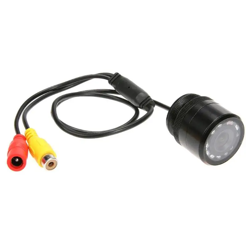 

Universal Car Reversing Backup Parking 28mm Round Rear View Camera with 10 Infrared HD Night Vision Lights Car Vehicle Camera